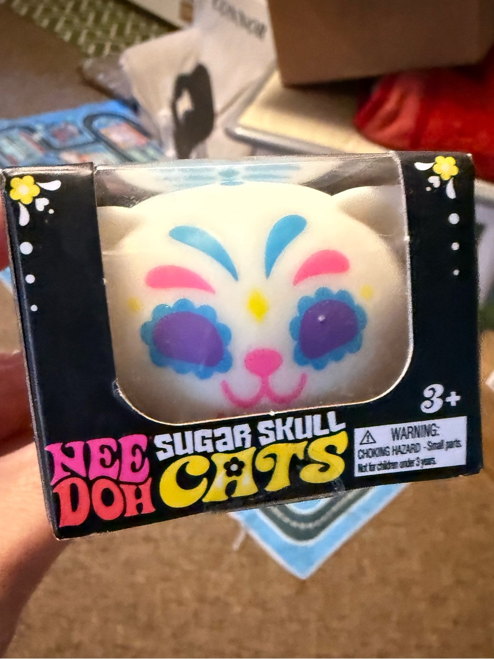 Schylling- NeeDoh- Sugar Skull Cats